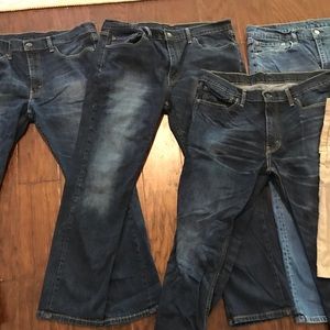Men’s W36 L29 Jeans Huge Lot 12 Jeans 1 Shorts